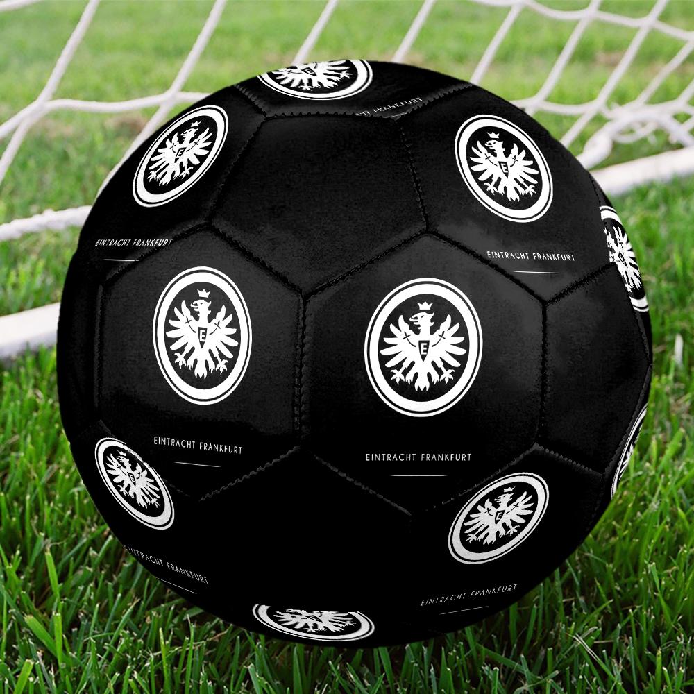 SIZE 5 Eintracht Frankfurt Soccer Ball Colorful All Ages Machine Stitched PVC Competition Ready Durable High-Bounce
