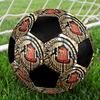 Sunderland Indoor Soccer Ball Colorful Machine Stitched PVC Size 5 Team Training Competition Ready Durable High-Bounce Cool Sports Gift