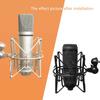 Metall Shock Mount Ständer Mikrofon Spinne Suspension Stoßfest Mic Halter Clip Halterung