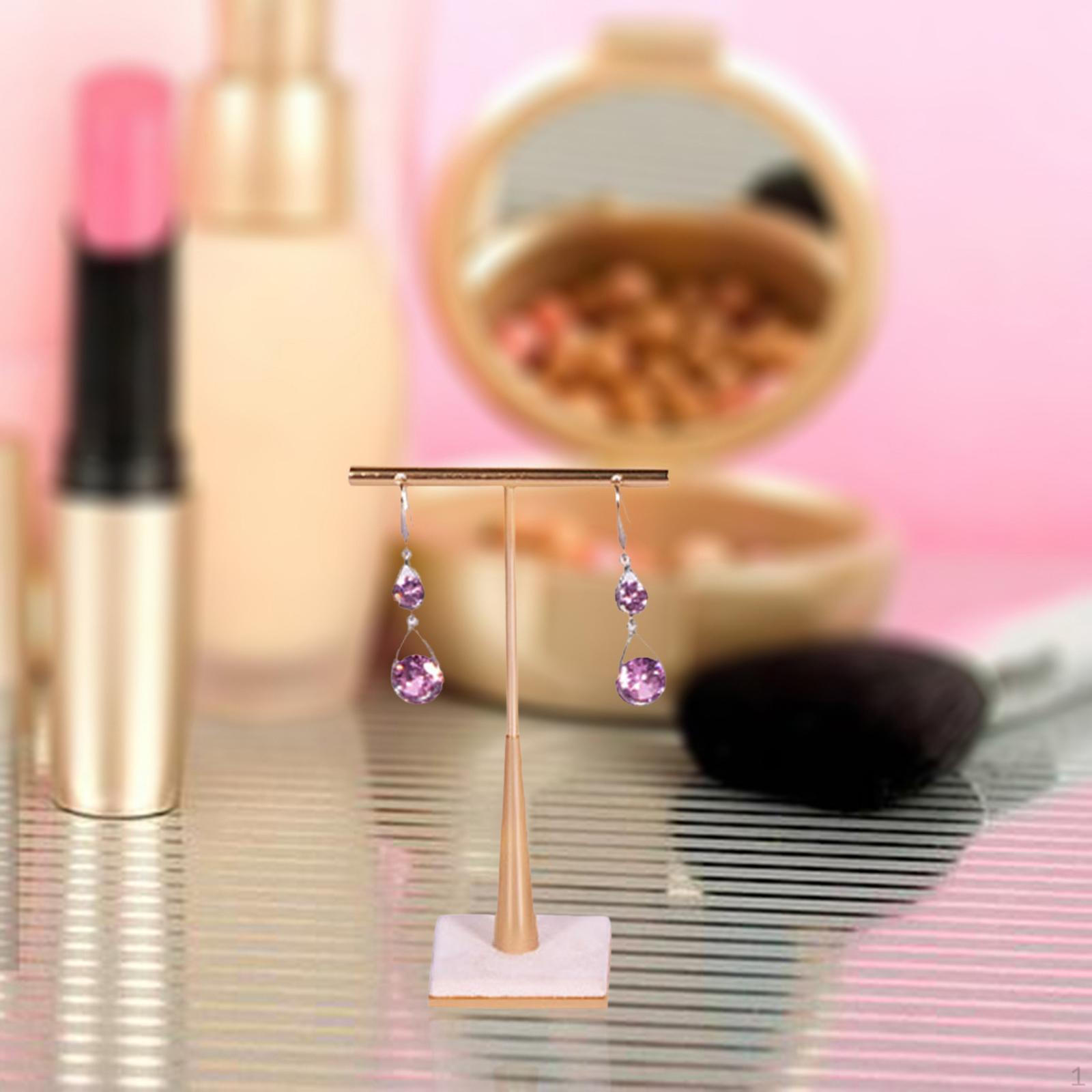 2 Holes Earring Display s Hanging Stand for Countertop Store Retail S