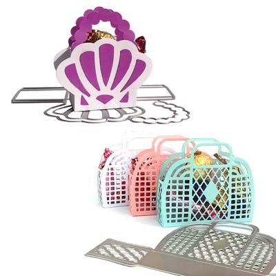 3D Basket Metal Cutting Dies for Card Making Scrapbooking Paper DIY Template