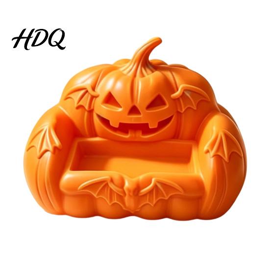 Desk Decoration 3D Printed Ghost Pumpkin Sofa Ornaments Spooky Cute Halloween Decor