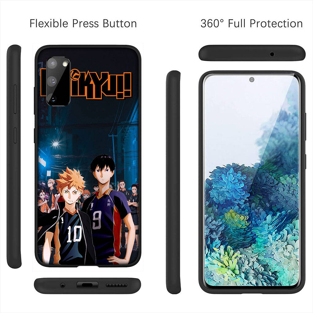 for Samsung Galaxy S25 S24 S23 S22 Ultra FE Plus A17 A37 A57 A56 A55 A06 A16 A15 A36 A26 A35 A05 A25 A54 A34 Case Hinata Shoyo Karasuno Haikyuu Cover