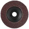 75mm Thickened Calcined Flap Disc: Durable Sandpaper Wheel for Angle Grinder Polishing, 100 Grit Plastic Cover Flap Wheel