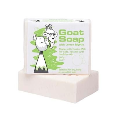 Ziege ist GOAT - Ziegenseife mit Zitronenmyrte