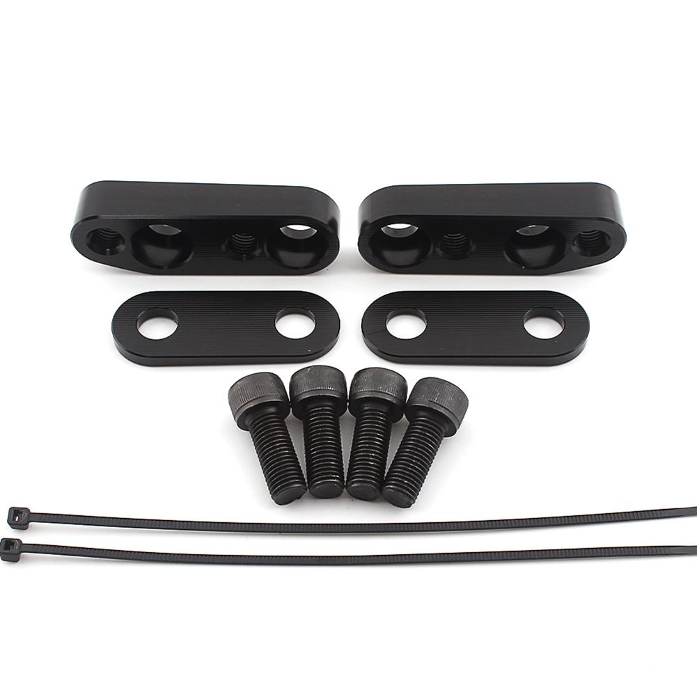 A28G-Chrome Handle Bar Clamp Adapter Mount Handlebar Riser For Honda Goldwing GL1800 Gold Wing F6B 2001-2017 Motorcycle Parts