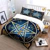 Occult Decorative Art Trio Set Soft Comfortable Duvet Cover Bedding Set Included 1*Duvet Cover & 2*Pillowcases, Gift