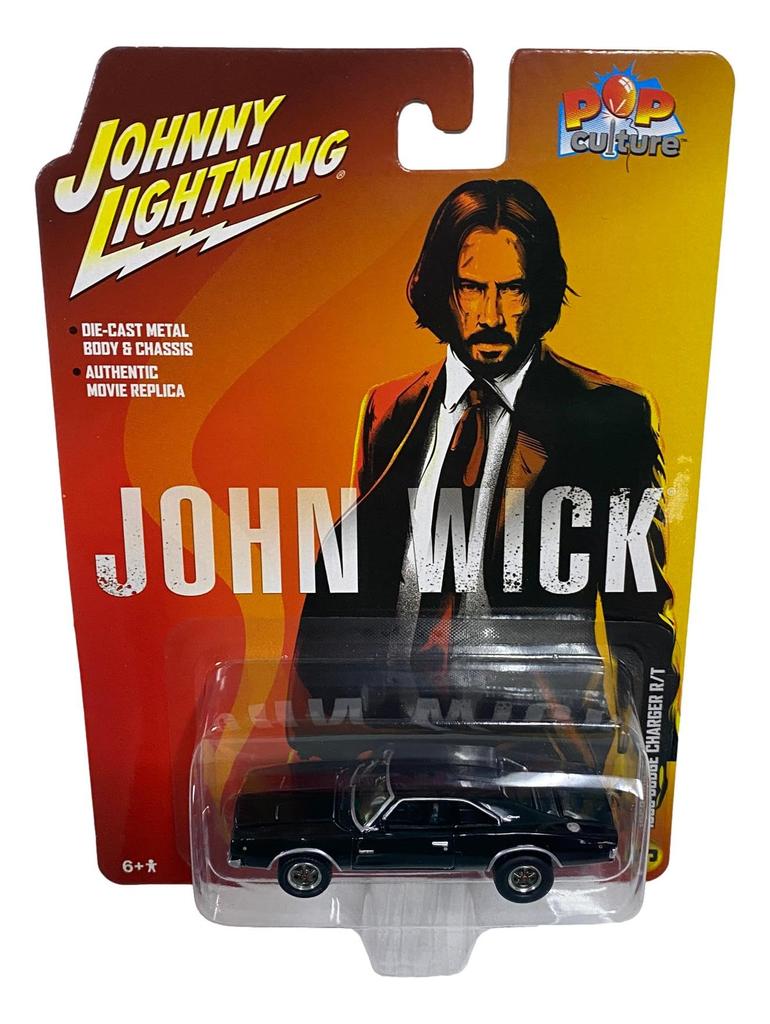 Johnny Lightning JLPC016 Pop Culture 1968 Dodge Charger RT John Wick
