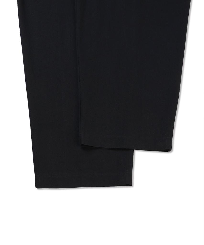 Michikoleondeonkosino Mini Pocket Wide Slacks Black