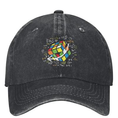 Math Melt Rubi Rubics Player Cube Baseball Cap Fashion Couple Women Hip Hop Hats Sun Visors Outdoor Sport Snapback Cap Gift