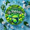 St. Patrick's Day Shamrock Iron Tin Sign Wall Art Round Metal Decor Home Bar Cafe