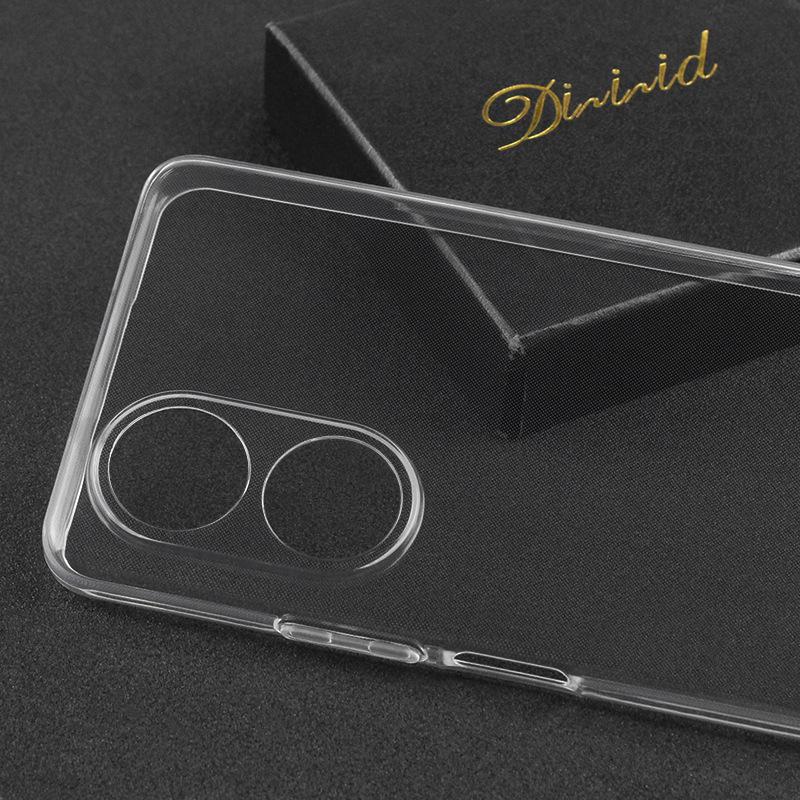 For Oppo A78 4G TPU Clear Phone Case Precise Cutouts Ultra-Thin Cell Phone Cover Shell