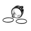 For Intake Throttle Intercooler  Pipe 2"/2.5"/3" 4" Od Exhaust V-band Clamp W Flange System Assenbly Anodized Clamp