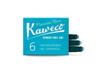 Kaweco Paradise Blue Cartridge Ink Genuine Imported Product (INK-LBL), 6-pack,