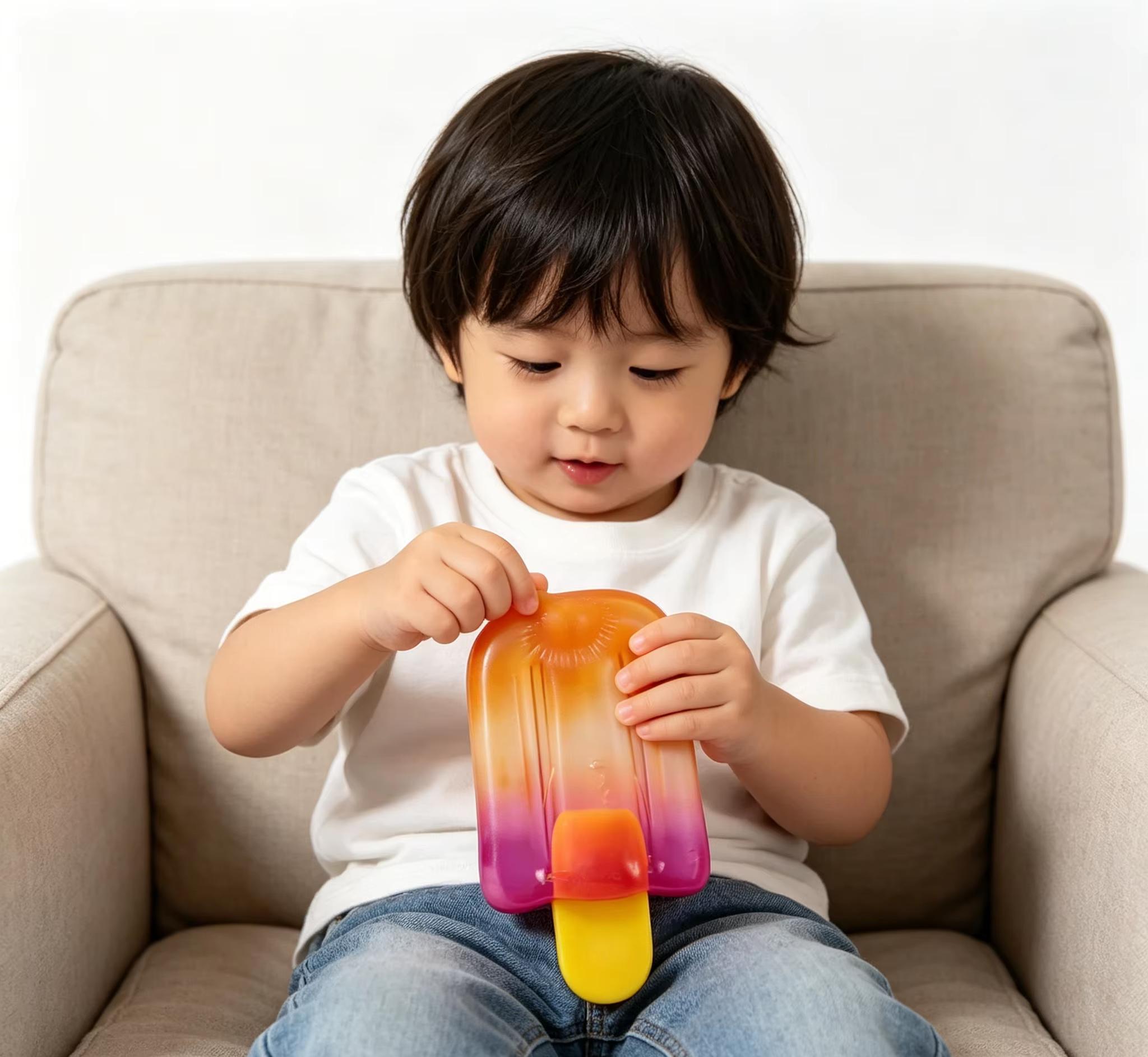 Activating Toys 2026 Hot Needoh Nice-Sicle Popsicle Sensory Squeeze Toy Super Solid Squish Stress Relief For Kids Adults Summer Easter Gift