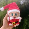 Keychain Labubu Doll Christmas Hat & Sweater Set for First/Second Generation