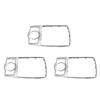 3X 4L0864260A Console Gear Shift Chrome Frame Trim Cover For Q72007-2015 Front Multimedia Bezel Panel 4L0 864 260