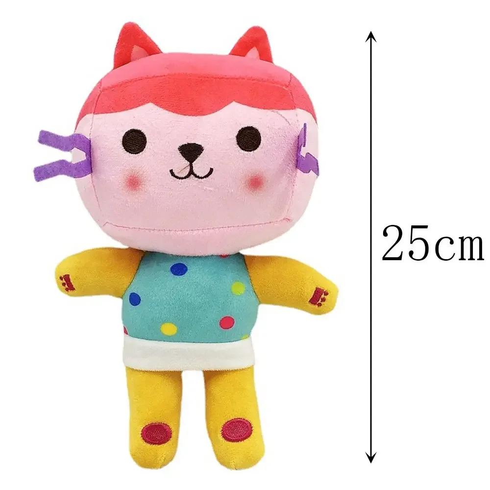 ***New Gabby'S Doll House Plush Toy Backpack Cat Cake Cat Mermaid Stuffed Animals Plushie Dolls For Kids Gift