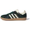 Originals Samba OG Collegiate Green Cream White JR8848 Women's Casual Shoes