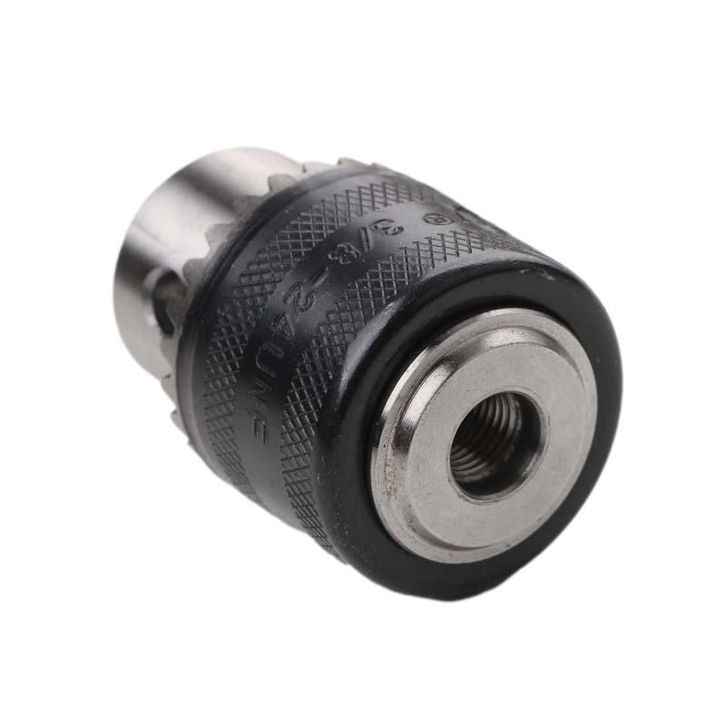 5-Piece Drill Chuck Set with Square/Round Shank, Hammer Impact Extension Rod, Power Tool Accessories, and 6-Head Wrench Conversion.
