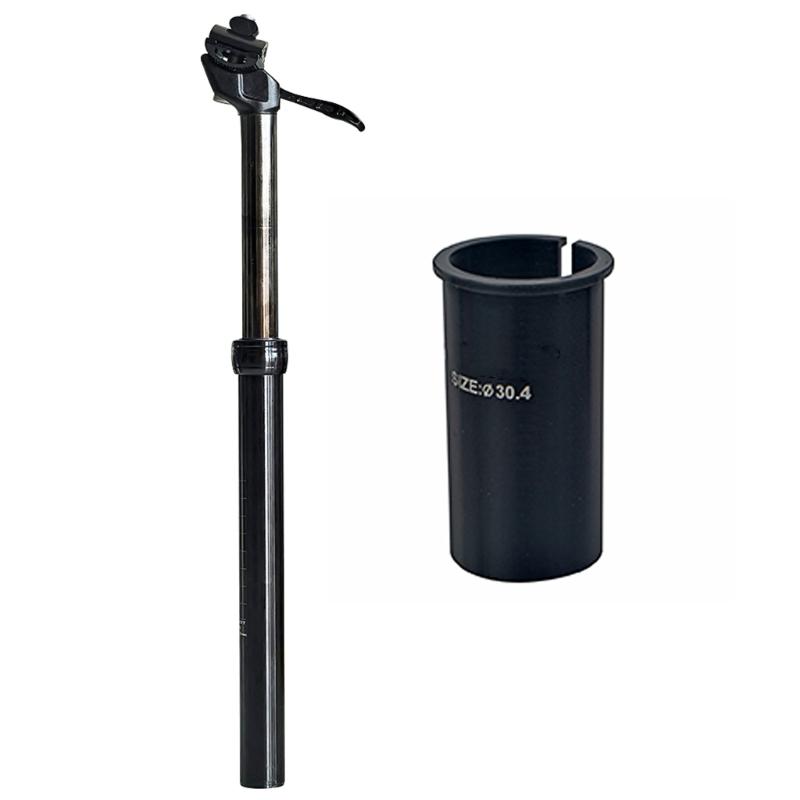 Bicycles Shock Absorption Seatpost Stainless Steels Bike Seatpost Hand Controlled Dropper Hydraulic Seatpost Enduring