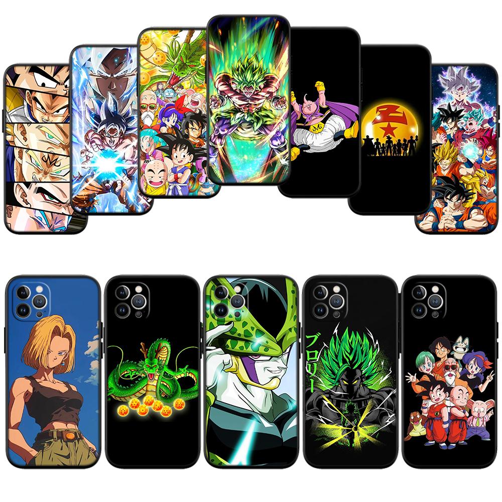Dragon Ball Cartoon Phone Case for Samsung Galaxy M06 M15 M16 M35 M55 M56 A36 A42 A50 A50S A51 A52 A32 A33 A05 A05S A06 A16 A20