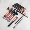 14-Piece Makeup Brush Set - No Logo, Perfect Beauty Tools for Foundation and More