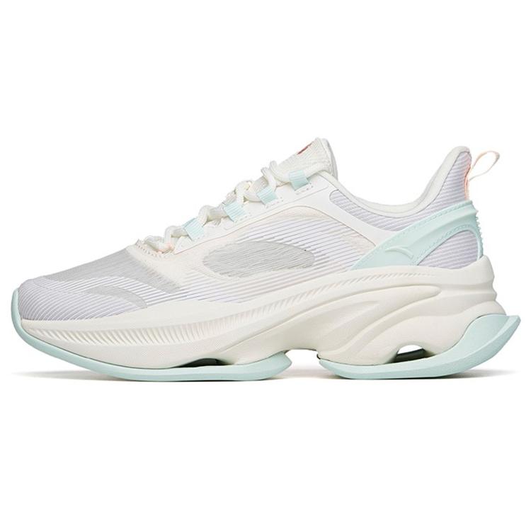 New Anta Variety Training Collection Slip Resistant Cushioning Wear Resistant Low Top Training Shoes Women's White Blue 122227756-2