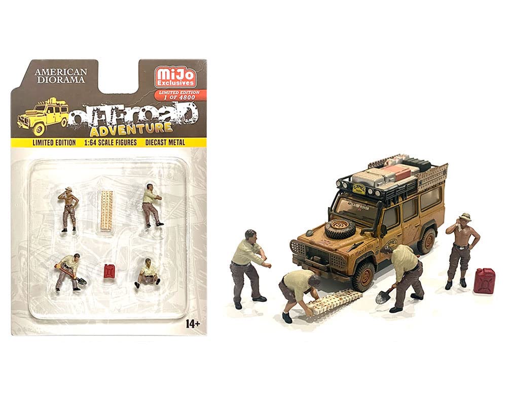 

American Diorama scale Adventure Mijo exclusive 1/64 Off-Road figure, [product]
