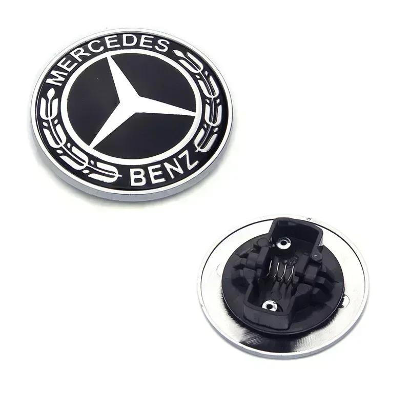

Car Sticker AMG W220 For Benz Hot Car For Mercedes benz For Benz Hot AMG Car Metal Flat Hood Emblem Front Badge Logo Sticker