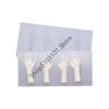 X6HE Safe Palms Silicone Mould for Resin Clay Crafting Doll Hand Mold