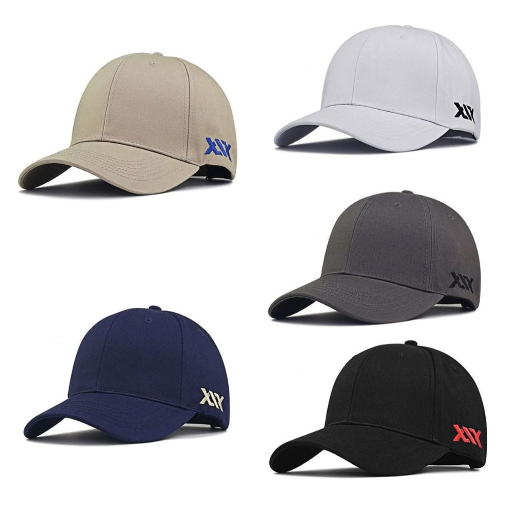 Washable Casual Snapback Caps Adjustable Large Size Baseball Caps Hip Hop Sunscreen Hats  Summer