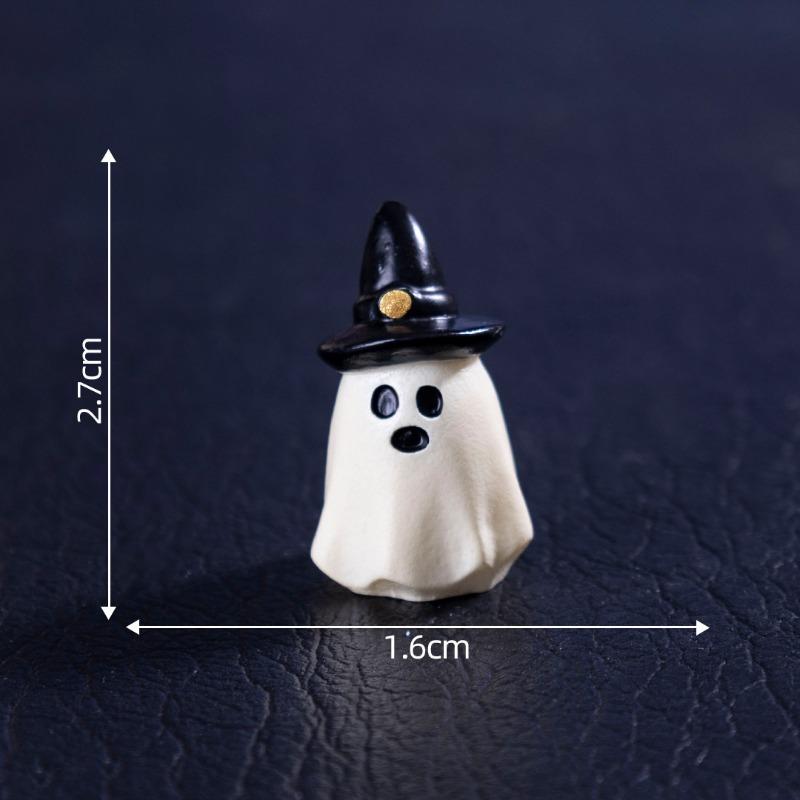 10PCS Originality Shoe Charms Set Accessories Hole Shoe Buckle for Resin Cute Halloween Ghost DIY 3D Shoe Decorations Party Gift