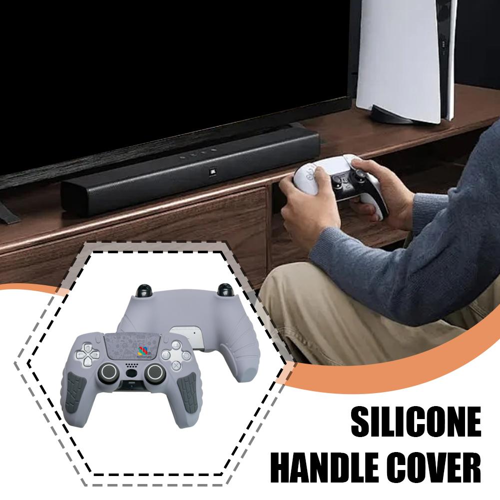 30th Anniversary Limited Edition Controller Silicone Cover For PS5 With Touch Screen Sticker For PlayStation5 Controller Shell