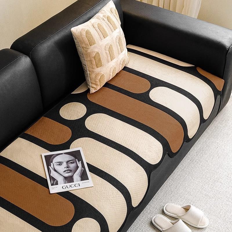 Special-Shaped Sofa Cushion Universal In All Seasons  New Non-Slip Seat Cushion Leather Sofa Cushion Irregular Cover Cloth Towel Cover