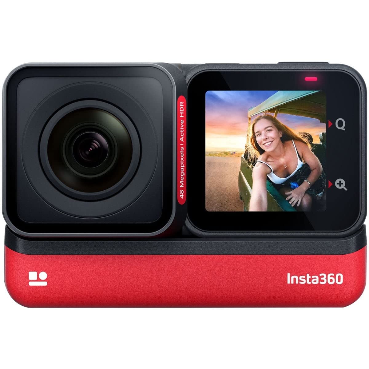 

Insta360 ONE RS Twin Edition 360 Lens 4K Boost Interchangeable Lens Action Camera (5.7K & Lens) чорний