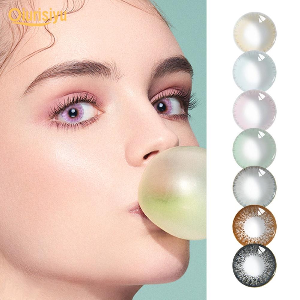 Buy Stylish Eye Coloured Yearly 0 Diopter Contact Lenses at affordable