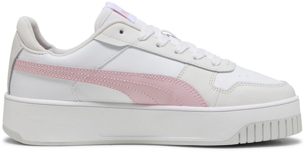 Кроссовки Puma Carina Street Women puma white/rose mauve/feather gray