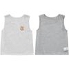 Labi Kids 2-Pack Four-Season Round Neck Base Layer Vests