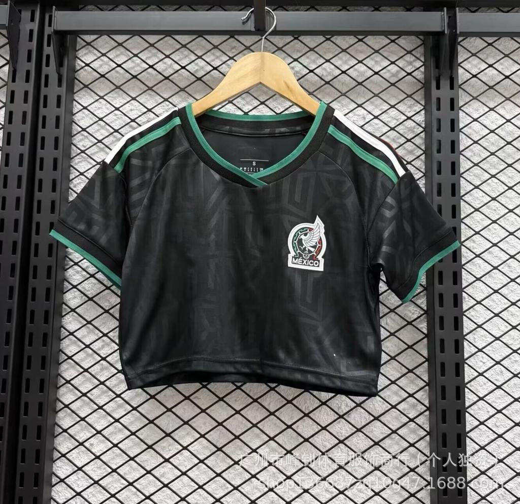 2026 Weltcup Trikot Damen Fußballtrikot Cheerleader Kurzarm Brasilien Mexiko Argentinien Deutschland Großhandel