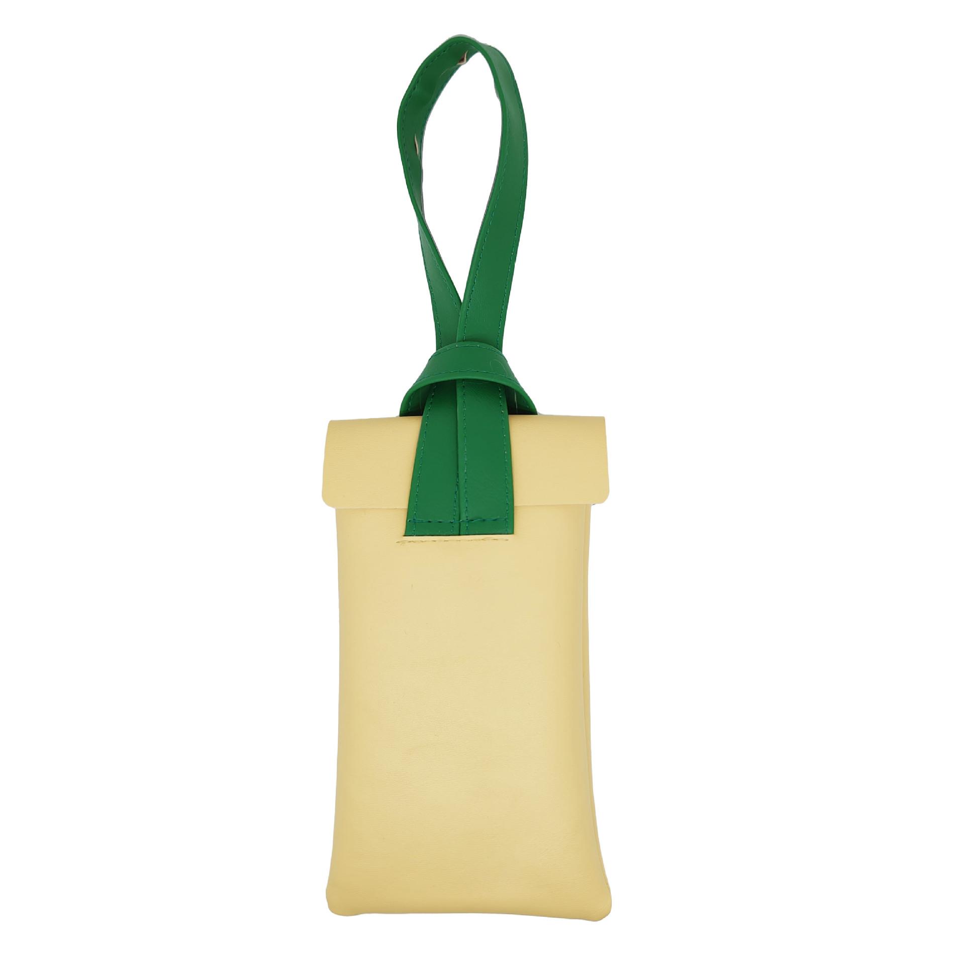 Contrast Color Portable Dustproof Eyewear Pouch