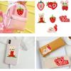 7Pcs Strawberry Animal Iron On Fabric Patches Applique For Clothing Jackets Bag Hat Sewing Adhesive Embroidered Applique