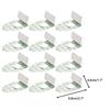 20pcs Baby Bath Ear Cover Waterproof Baby Ear Stickers One Time Ear Patch Newborn Ear Protection for Swimming Showering