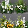 Mori Style Artificial Wedding Floral Aisle Decoration