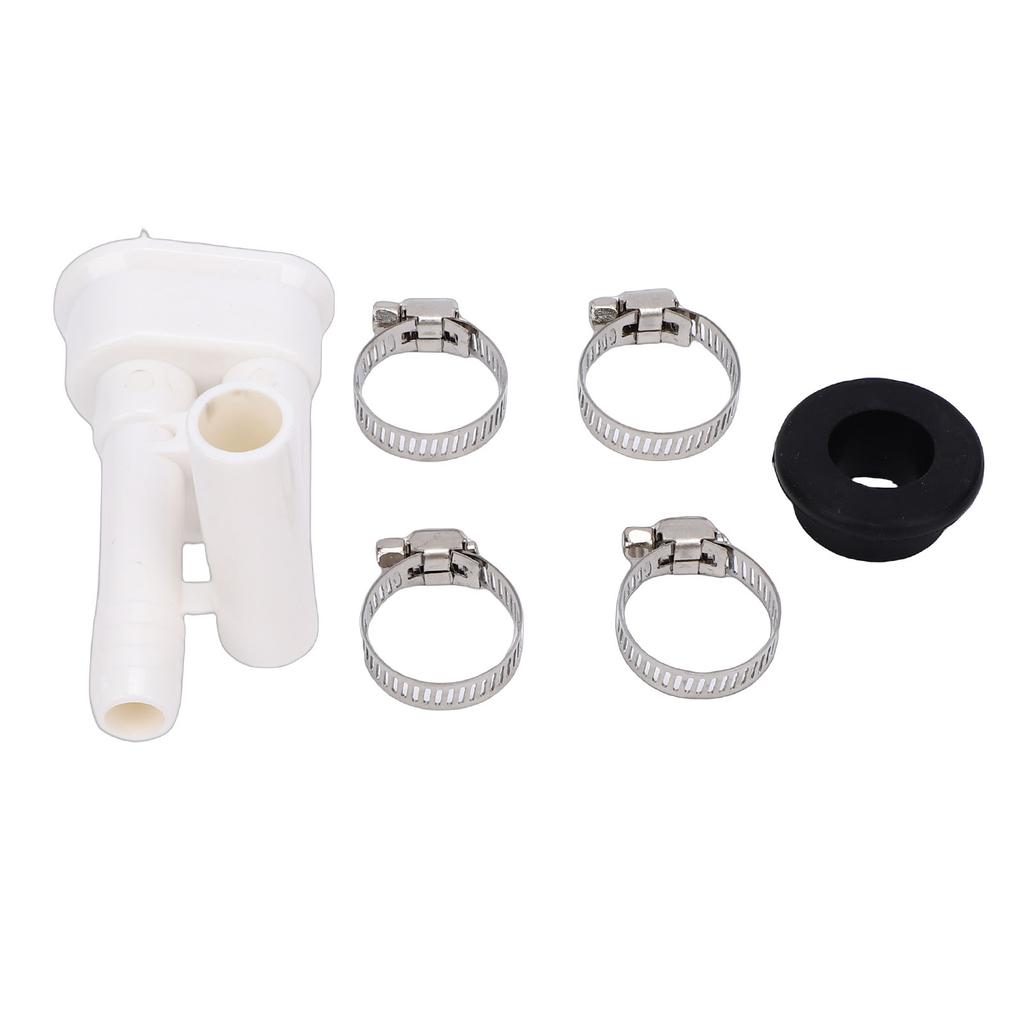 RV Toilet Vacuum Breaker Kit 385316906 Backflow Prevention Replacement for Sealand VacuFlush Toilet