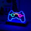 Gamepad Neon Schild LED Nachtlicht, USB/Batteriebetrieben Atmosphärenbeleuchtung, für Geburtstag, Wohnzimmer, Garten, E-Sports Raum, Deko