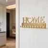 Home Key Holder Wall Mount Iron Geometric Decor For Office Organization