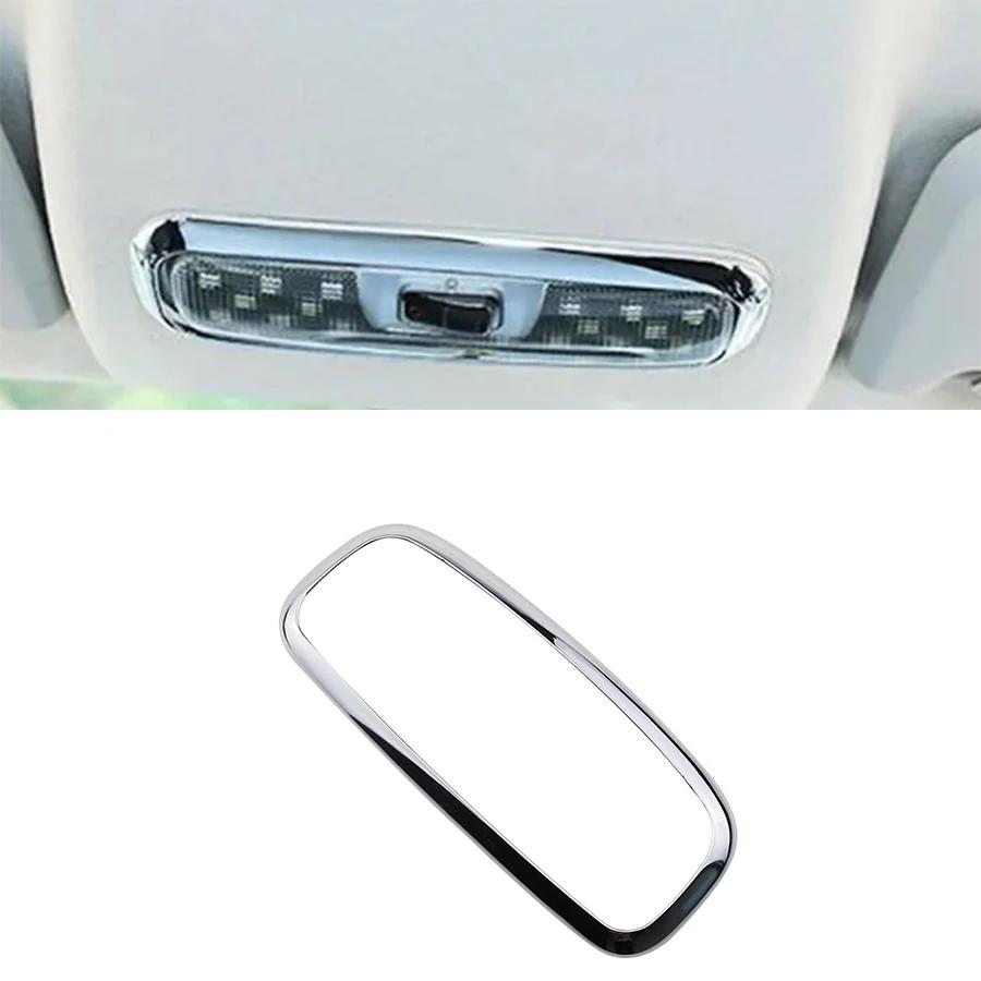 

Reading Lights Frame Cover Trim Sticker for Ford Fiesta MK7 2009 - 2012 2013 2014 2015 2016 ABS Chrome Car Styling Accessores серебряный