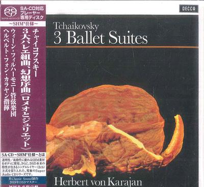 CD HERBERT VON KARAJAN WIENER PHILHAR  Tchaikovsky 3 Ballet Suites Limite UCGD9074 DECCA 2019 Japan Obi Classical