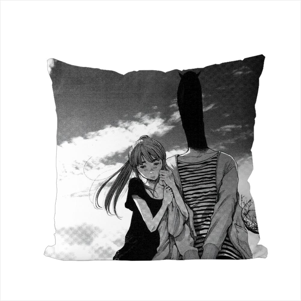 Goodnight Punpun Pillow Case For Car Sofa Decorative Home Doublesided Print Plush Square Throw Pillow Cushion Cover